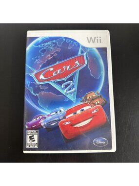 Nintendo Wii Cars 2: The Video Game With Manual Tested
